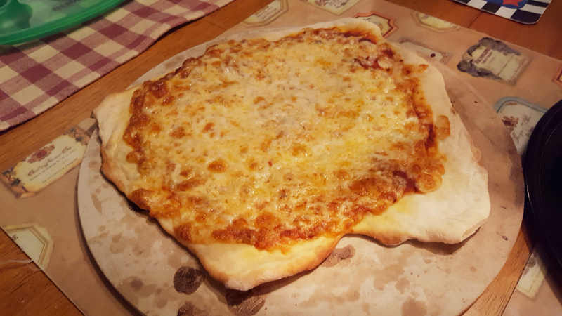 home made pizza